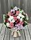 Букет цветов из: Альстромерии, Гвоздики, Розы и Хризантемы в Нерехте