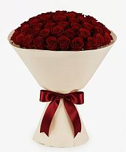 Букет 101 Бордовая роза Блэк Бакарра в Нерехте
