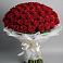 Букет 101 Красная роза Блэк Мэджик в Нерехте