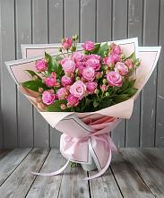 Букет Розовый кустик в Нерехте