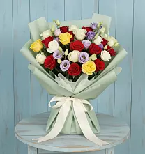 Букет цветов из:  Розы в Нерехте