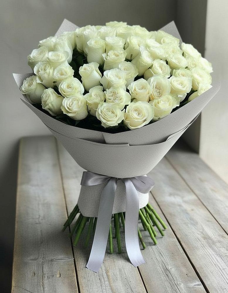 Букет 35 Белых роз в Нерехте
