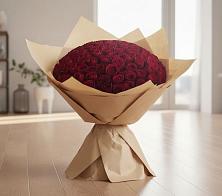 Букет 101 Красная роза в Нерехте