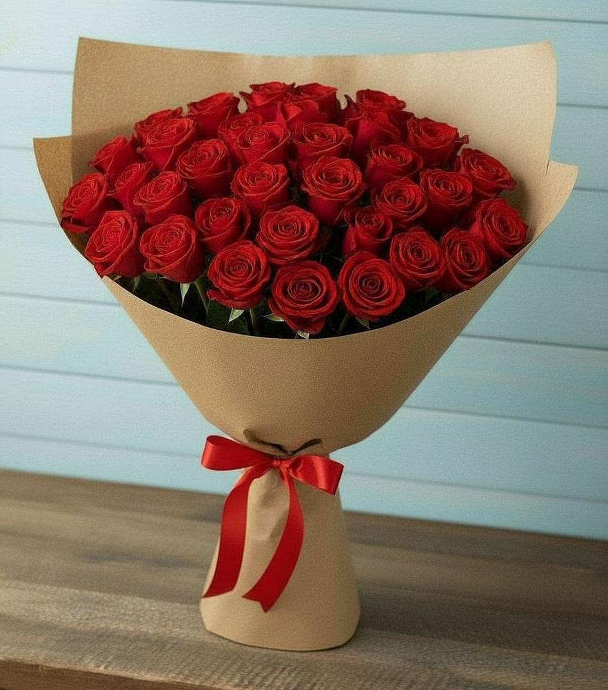 Букет Красные розы Милано в Нерехте