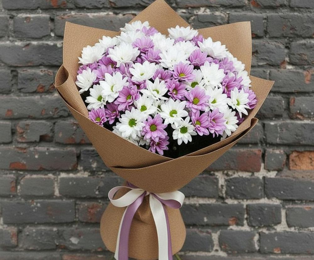 Букет цветов из: Хризантемы в Нерехте