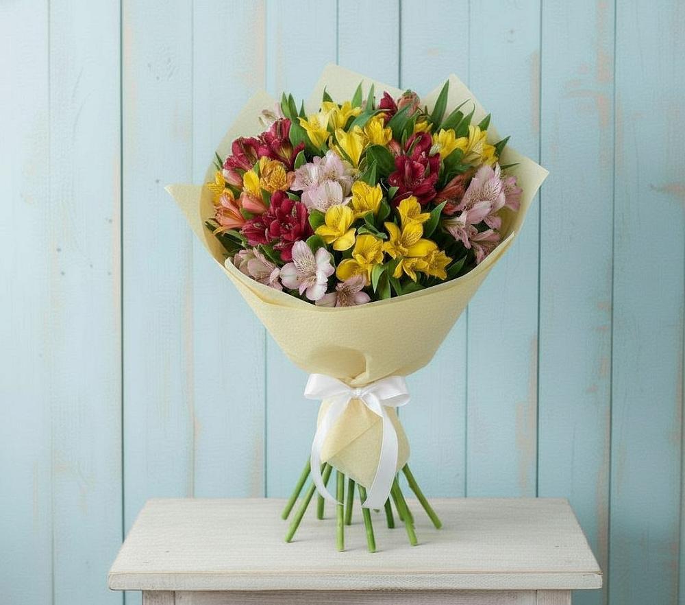 Букет цветов из: Альстромерии в Нерехте