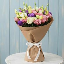 Букет цветов из:  Лизиантусы в Нерехте