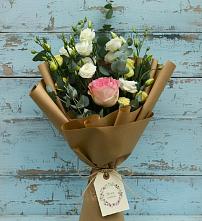 Букет цветов из:  Розы и Лизиантусы #REPLACE_PRED# Нерехте